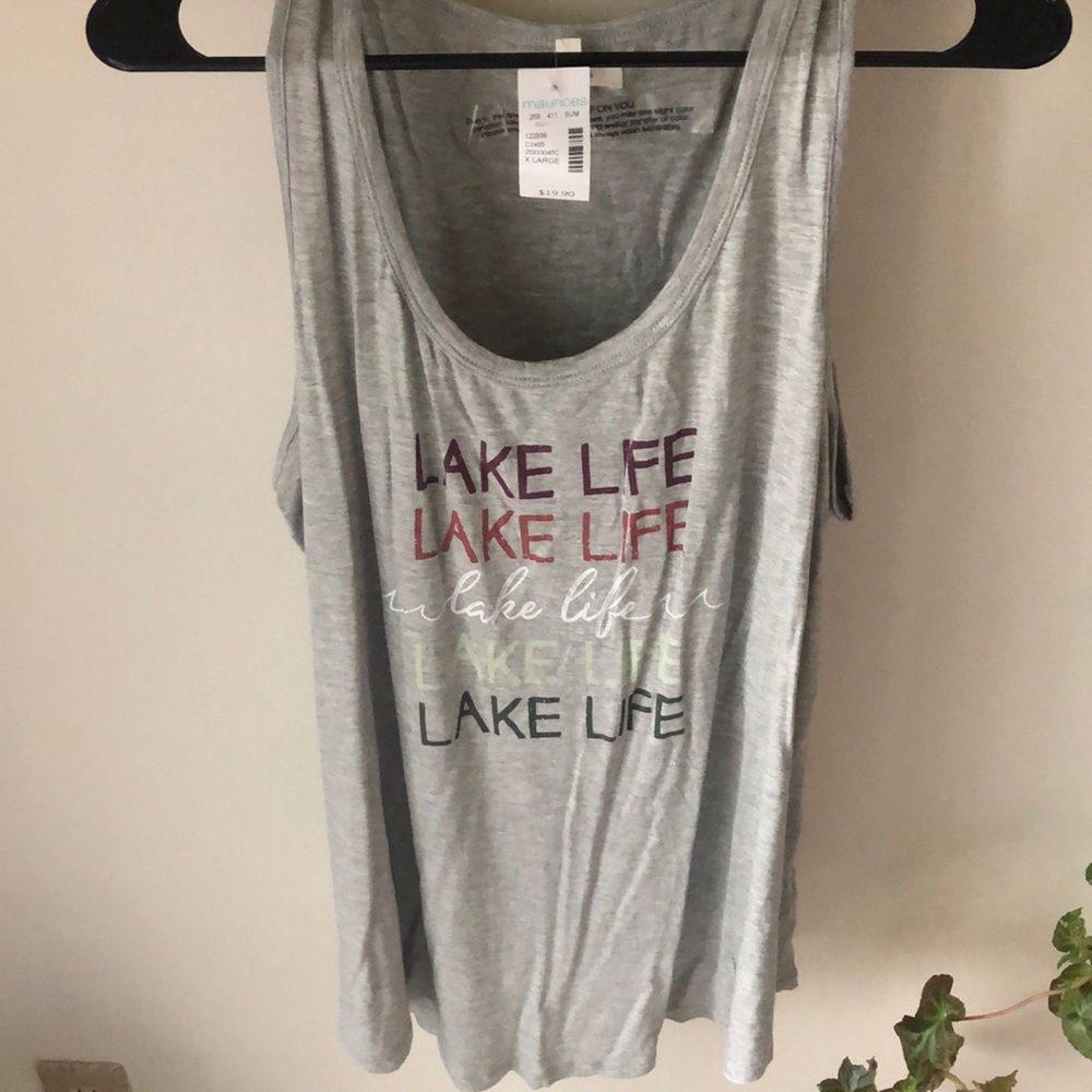 Maurice’s lake life tank! Size XL